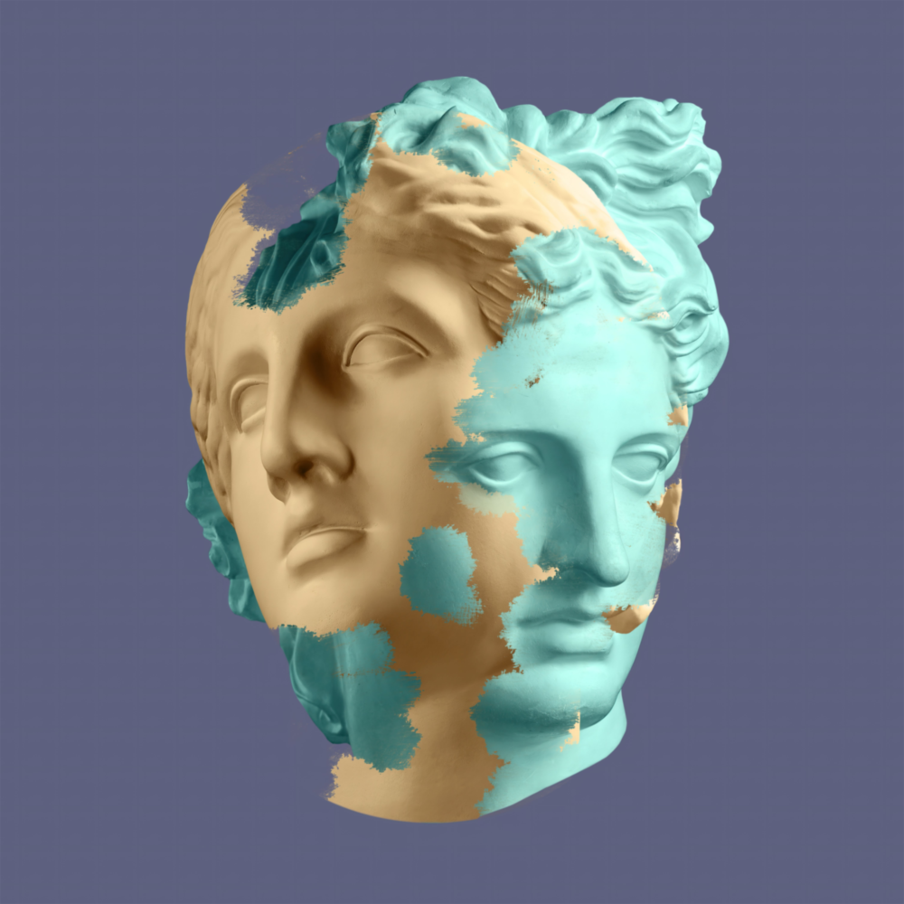 Sculpture Glass Wall Art