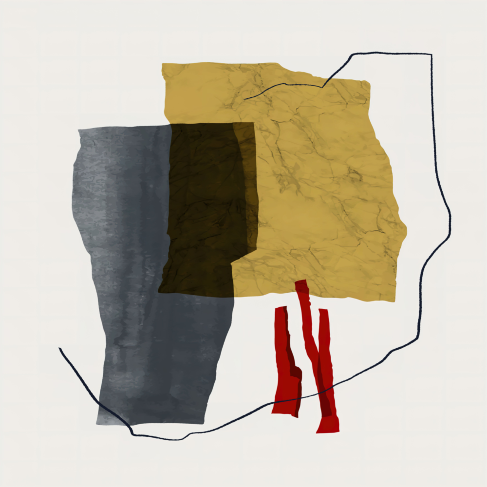 Abstract Pattern Glass Wall Art