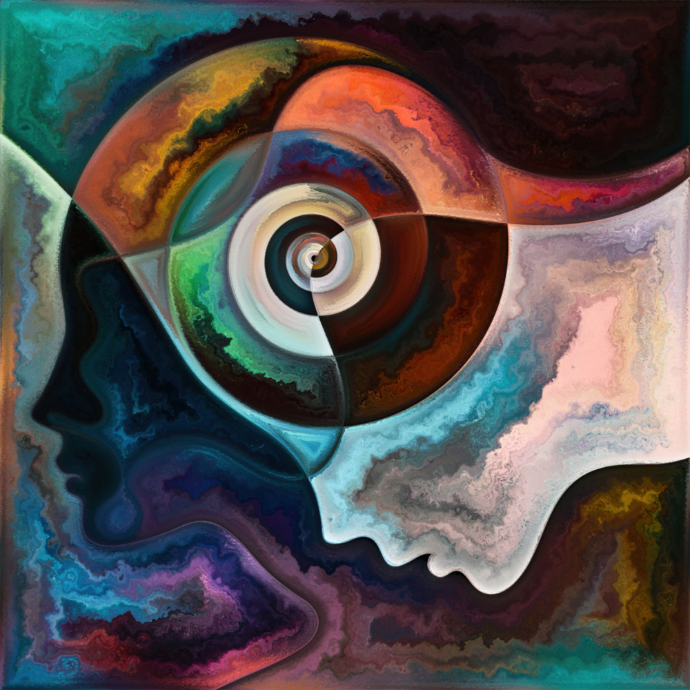 Meditation Glass Wall Art