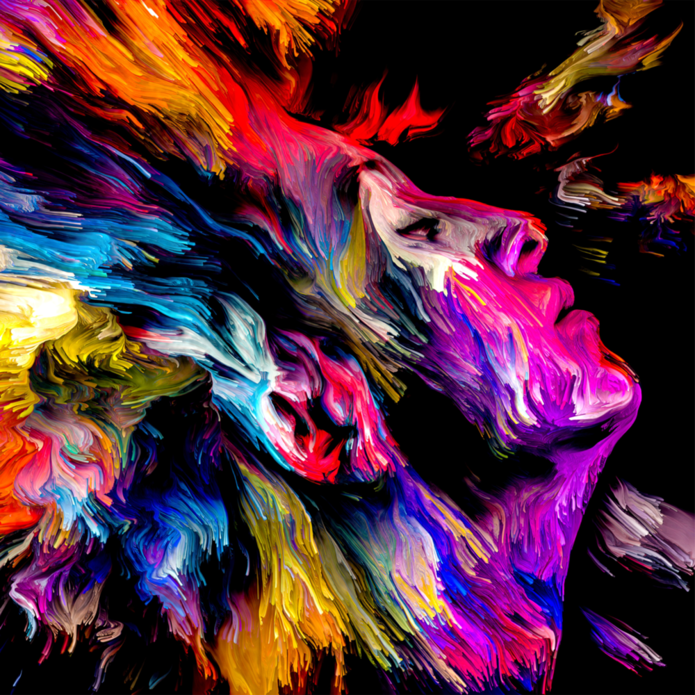 Colorful Dreams Glass Wall Art