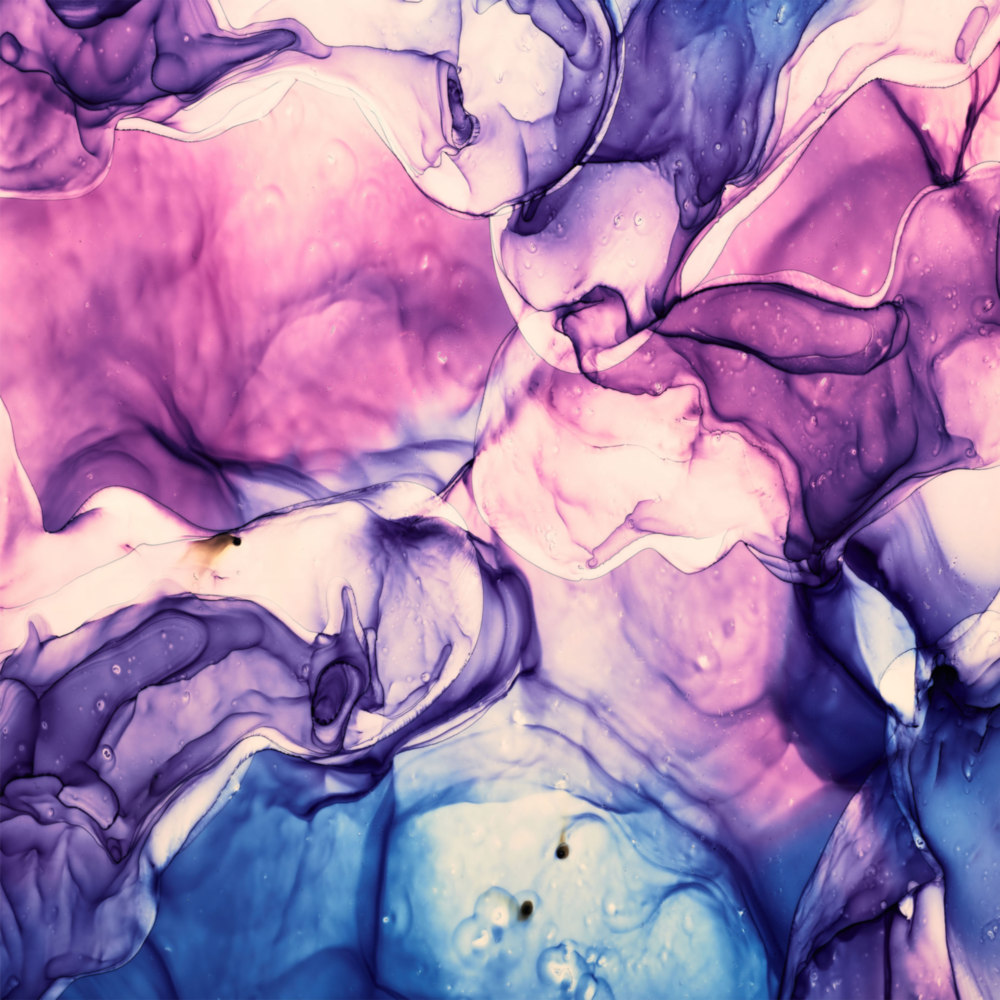 Colored Marble Glass Wall Art