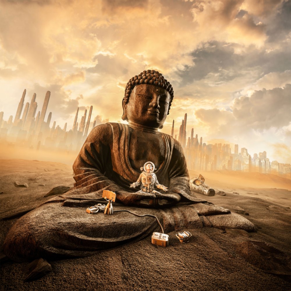 Buddha Glass Wall Art