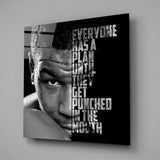 Muhammad Ali  Glass Wall Art