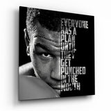 Muhammad Ali  Glass Wall Art