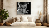 Muhammad Ali  Glass Wall Art