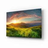 Valley Glass Wall Art.