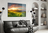 Valley Glass Wall Art.