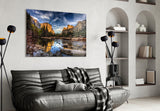 Lake Glass Wall Art.