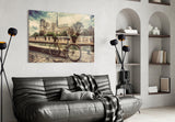 Bicycle Glass Wall Art.
