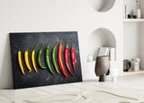 Pepper Glass Wall Art.