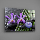 Spa Glass Wall Art.