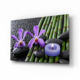Spa Glass Wall Art.