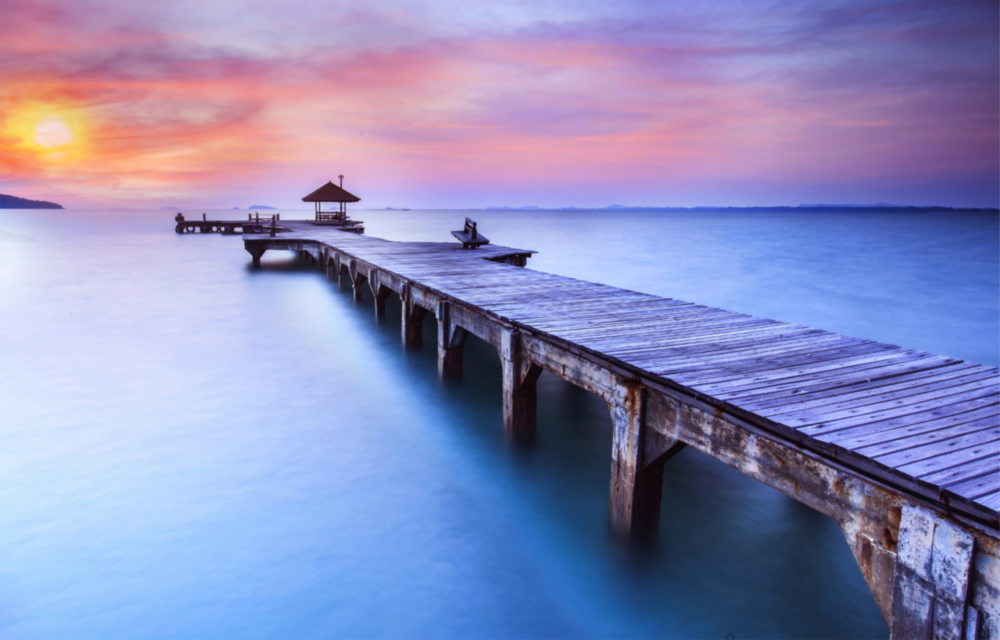 Dock Glass Wall Art