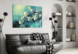 Flower Glass Wall Art.