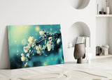 Flower Glass Wall Art.