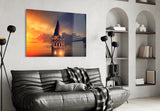 Galata Tower Glass Wall Art.