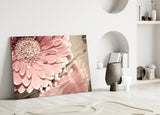 Flower Glass Wall Art.