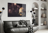 Venetian Mask Glass Wall Art.