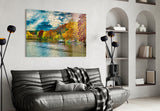 Lake Glass Wall Art.