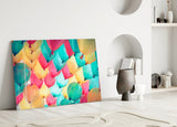Balloons Glass Wall Art.