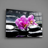 Spa Glass Wall Art.