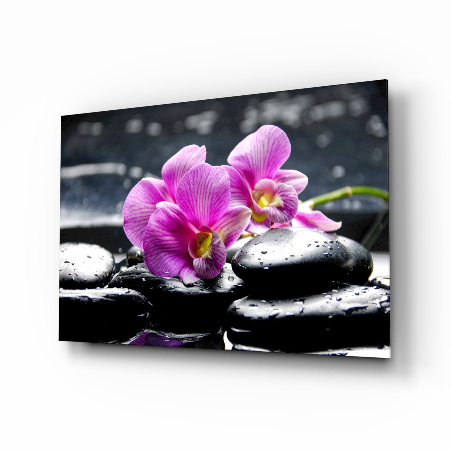 Spa Glass Wall Art.