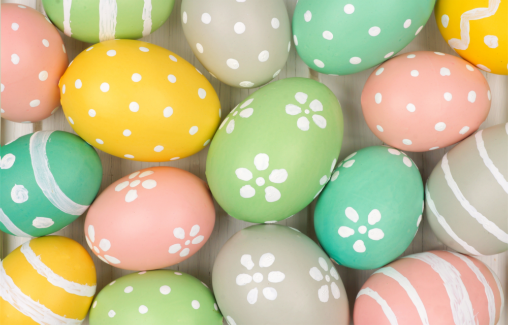 Eggs Glass Wall Art