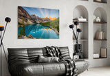 Lake Glass Wall Art.