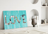 Love Glass Wall Art.