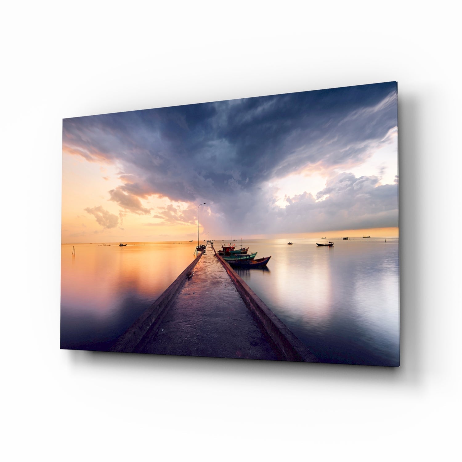 Dock Glass Wall Art.