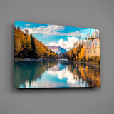Lake Glass Wall Art.