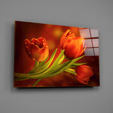 Flower Glass Wall Art.