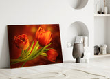 Flower Glass Wall Art.