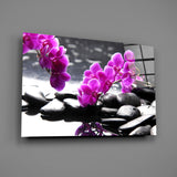 Spa Glass Wall Art.