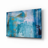 Blue Glass Wall Art.