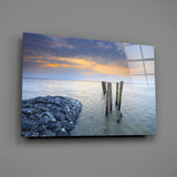 Sunset Glass Wall Art.