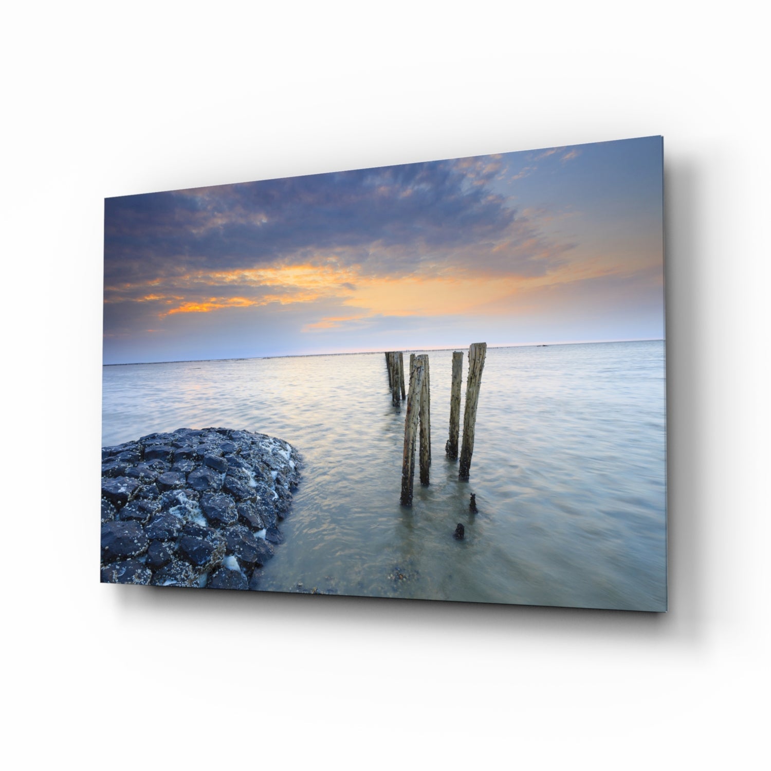 Sunset Glass Wall Art.