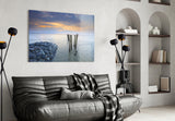 Sunset Glass Wall Art.