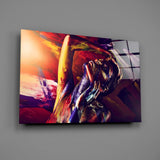 Woman Portrait 4 Glass Wall Art.