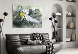 Abstract Glass Wall Art.