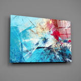 Abstract 4 Glass Wall Arts.