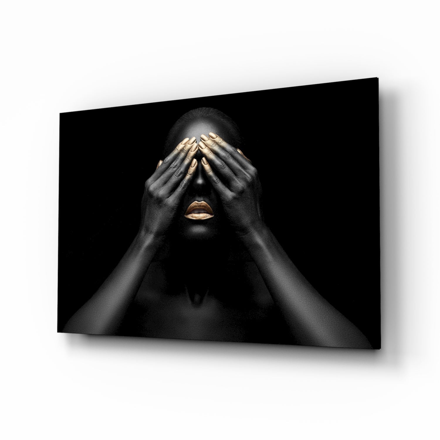 Woman Glass Wall Art