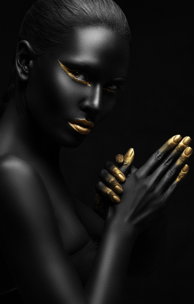 Woman Glass Wall Art