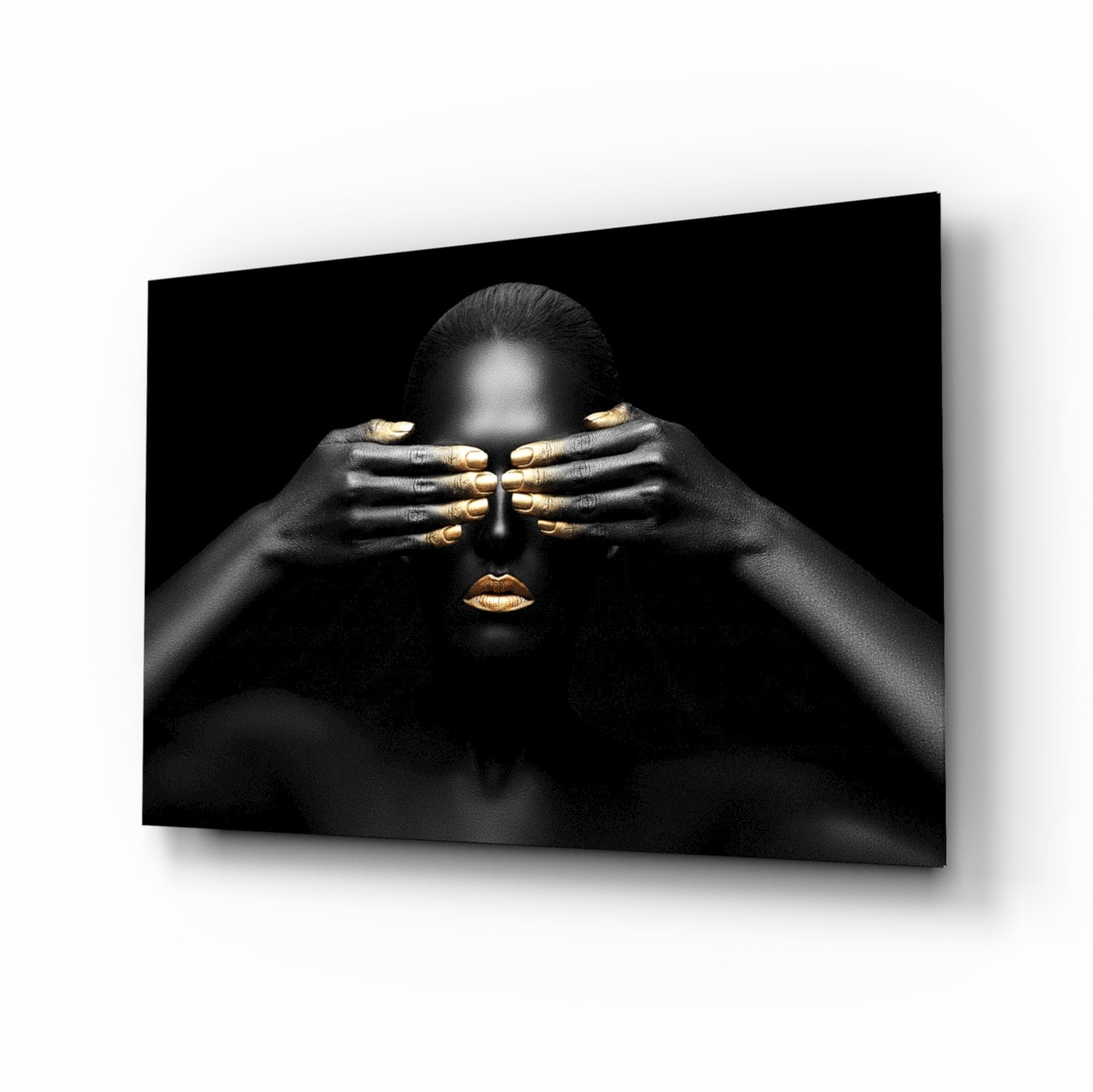 Woman Glass Wall Art