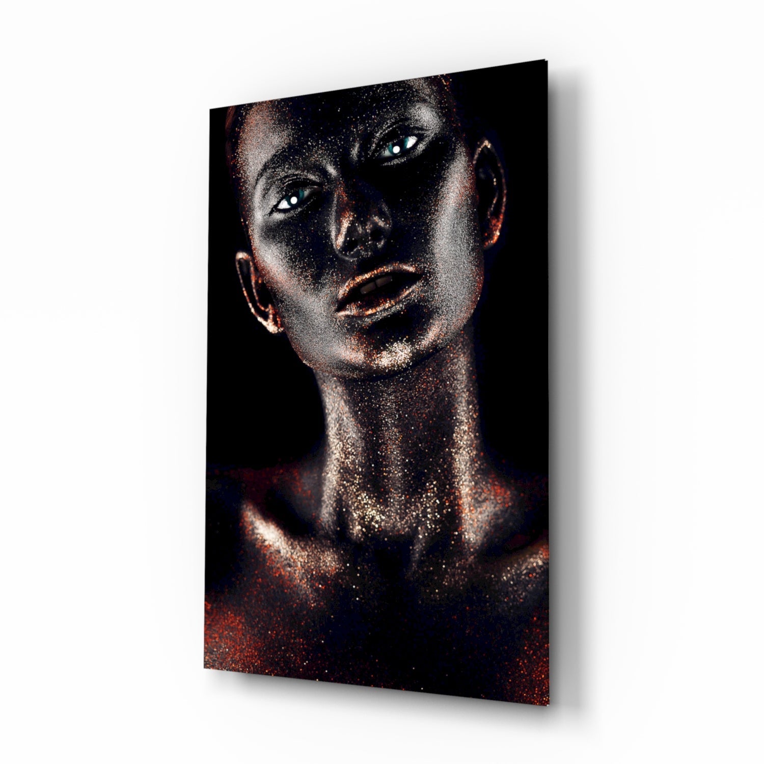Woman Glass Wall Art