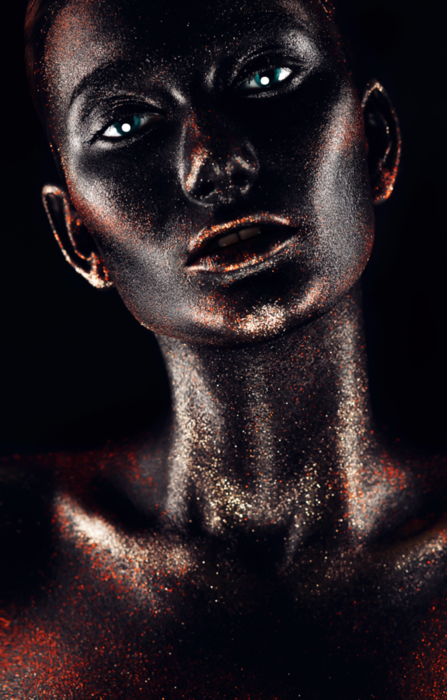 Woman Glass Wall Art