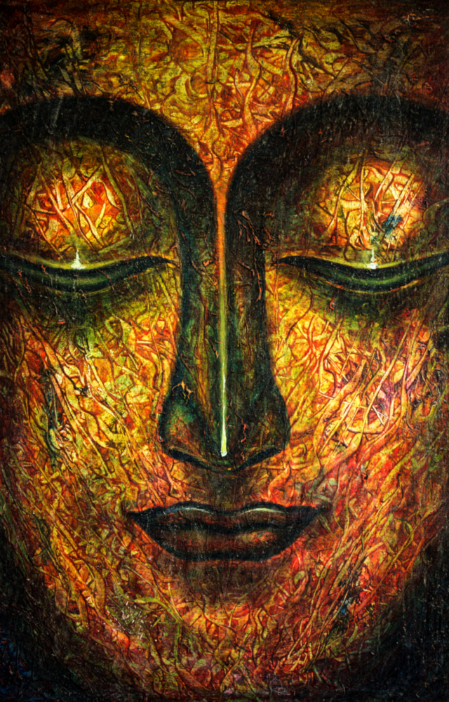 Sculpture Glass Wall Art