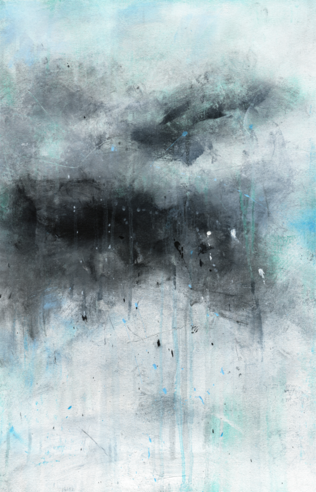 Abstract Glass Wall Art