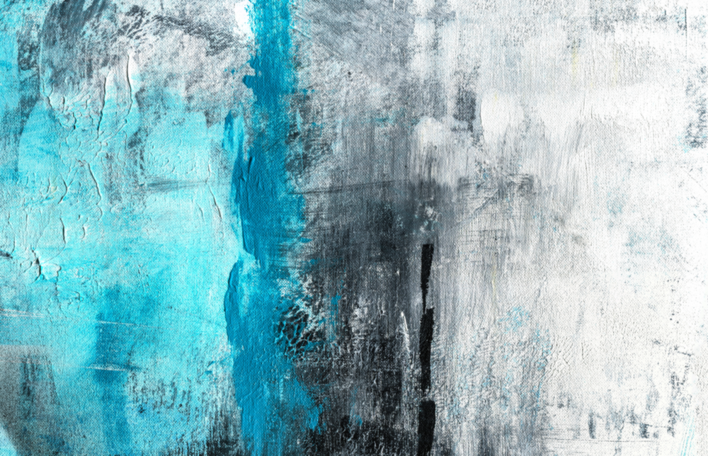 Abstract Glass Wall Art