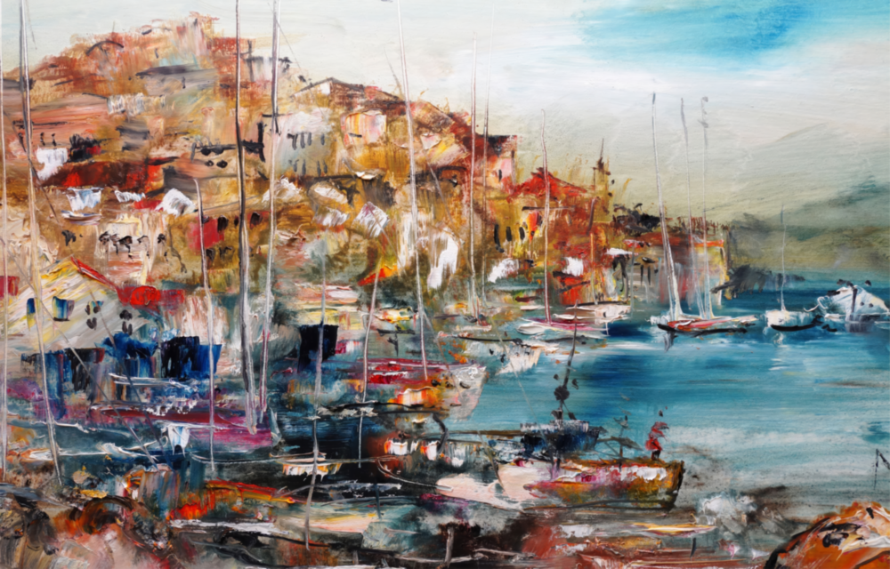 Ships Glass Wall Art